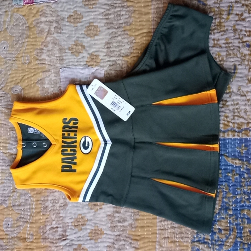 Green Bay Packers Cheerleader outfit